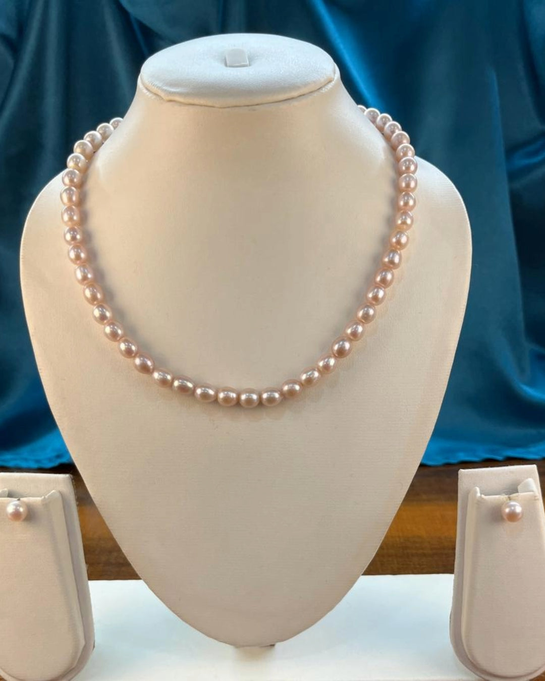 The amber love- lavender oval shape pearl necklace – Mangatrai Gems &  Jewels Pvt Ltd
