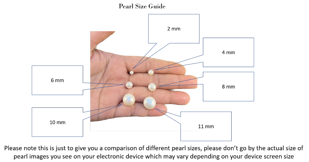 My Pearls Single Line 8 mm Pink Round Pearls Set