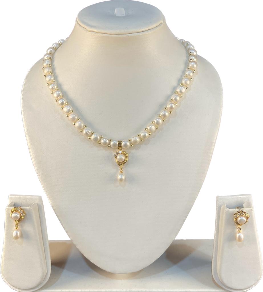 My Pearls Charming Pearl Set with Pendant