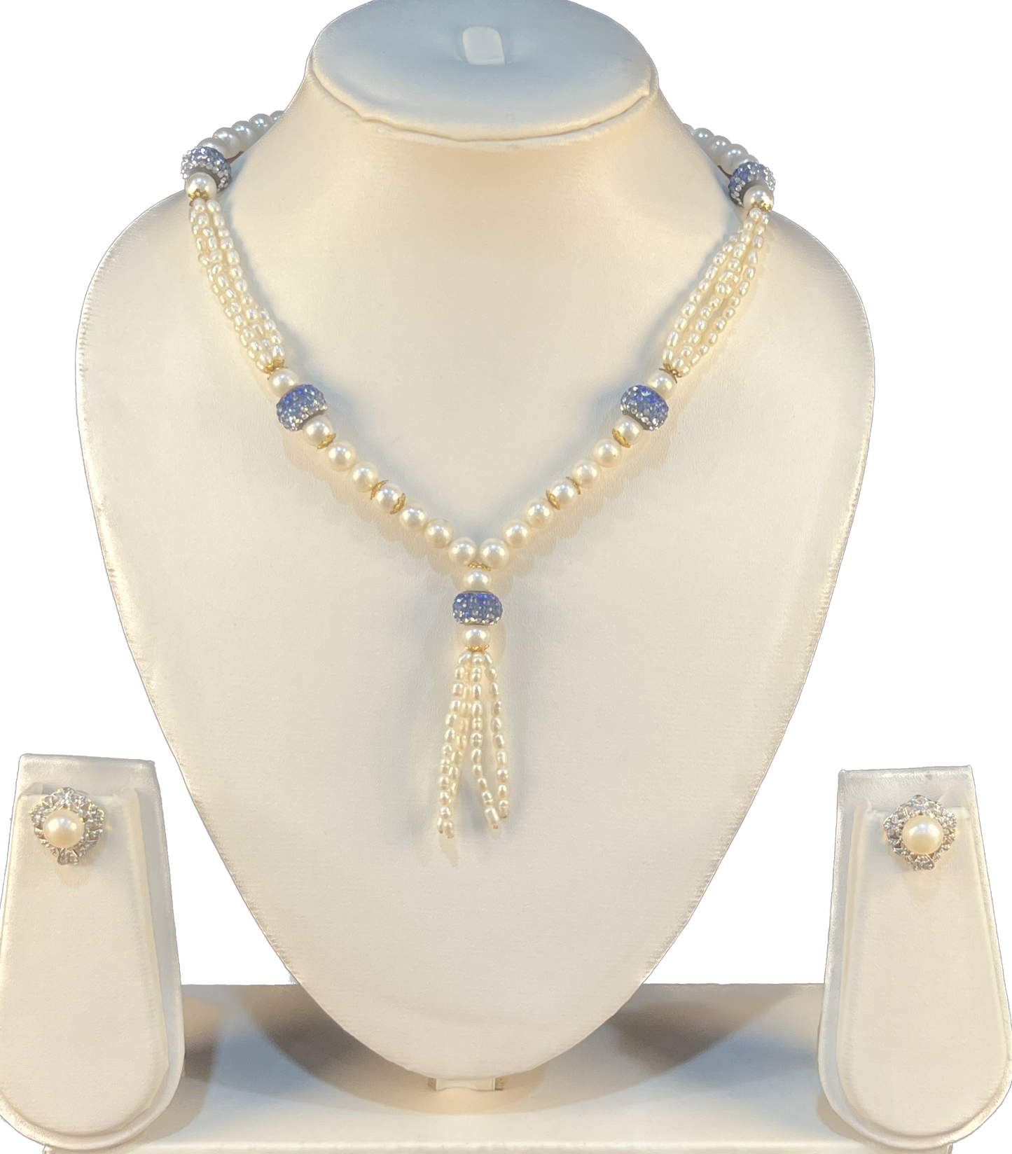 Charvi - 6 mm White Pearls set