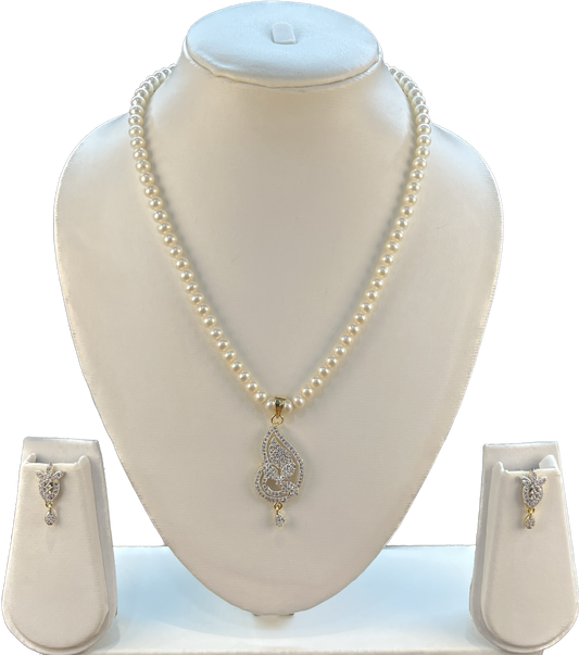 Charisma - Beauteous 6 mm Freshwater Pearls Single Liner Necklace Set