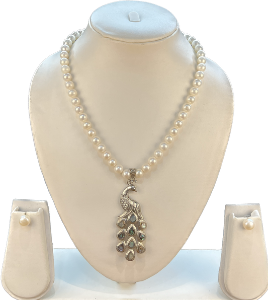 Minako - 8 mm Pearls Necklace Set