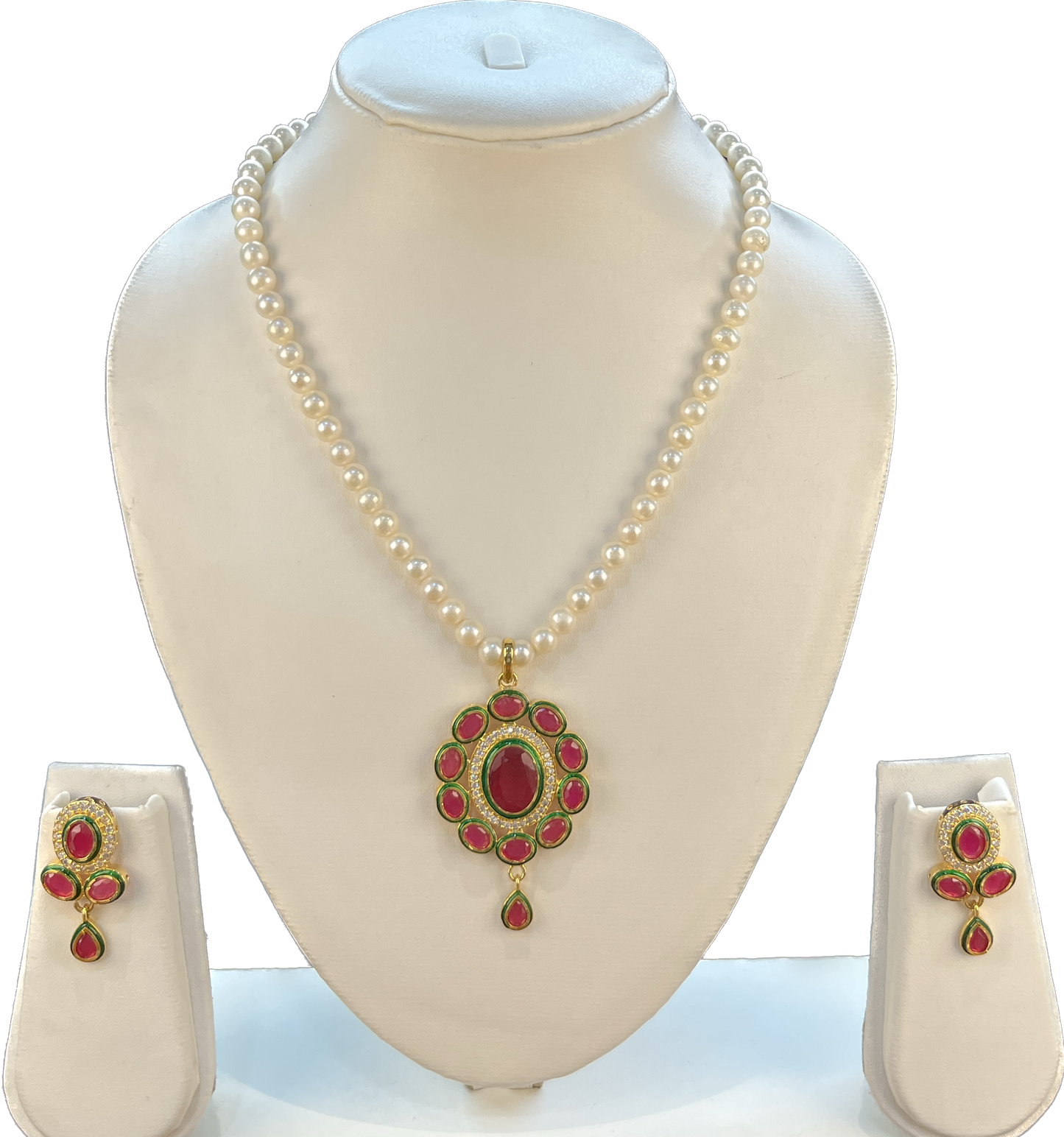 Suneha - 6 mm Pearls Necklace Set